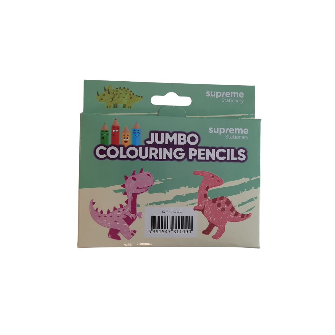 JUMBO HALF COLOUR PENCIL PK12 (CP-1090)