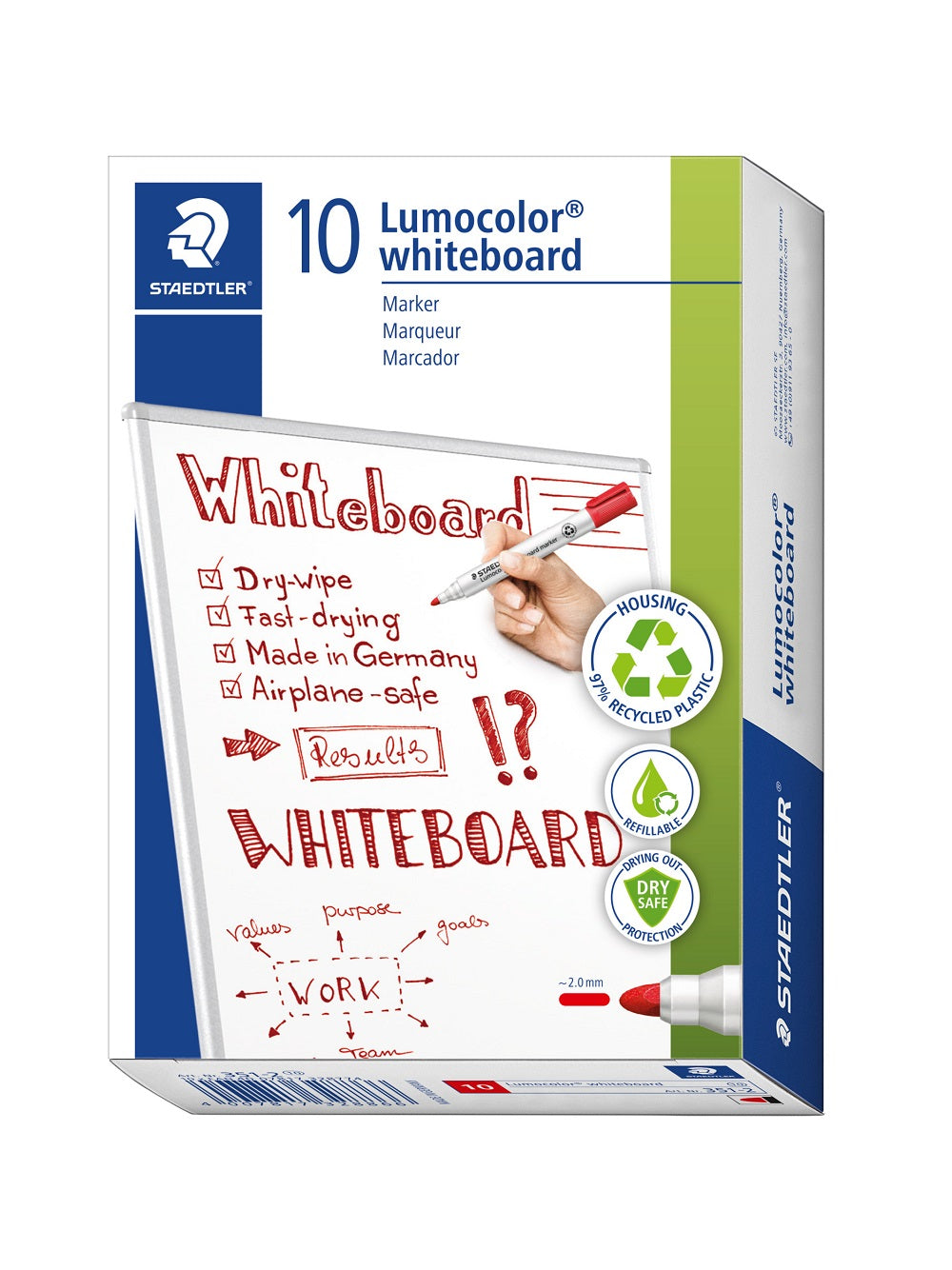 STAEDTLER WHITEBOARD MARK RD 10 (351-2)