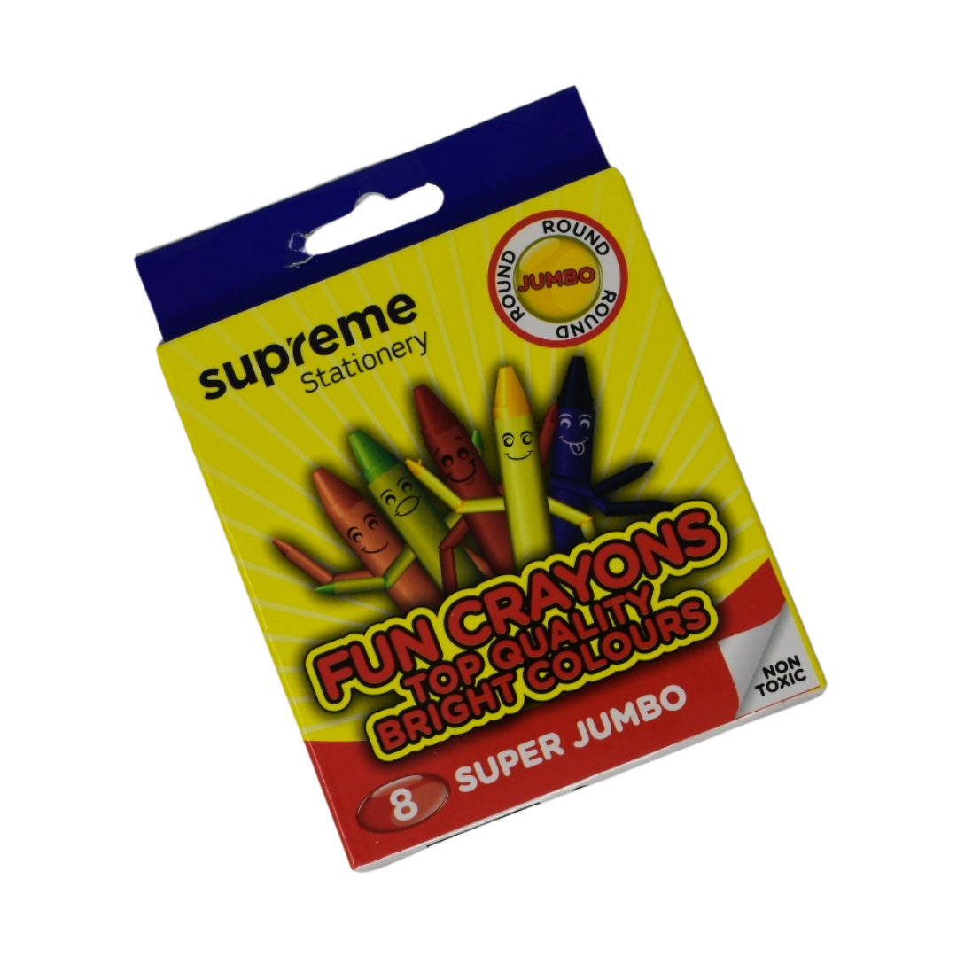 CRAYONS EXTRA JUMBO 8PK (CY-7028)