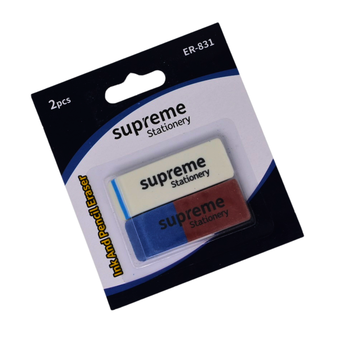 ERASER INK & PENCIL 2PK PACK (ER-831)