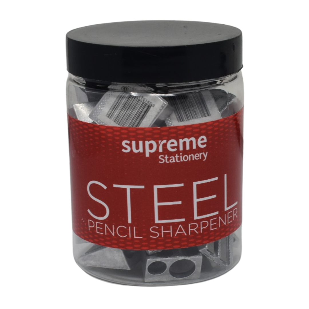 SHARPENER 2 HOLE METALLIC 40PK (DS-349)