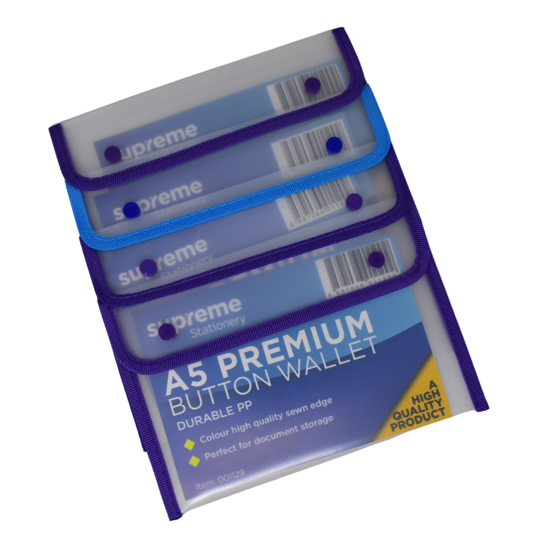 BUTTON WALLET DOUBLE A5 (1129)