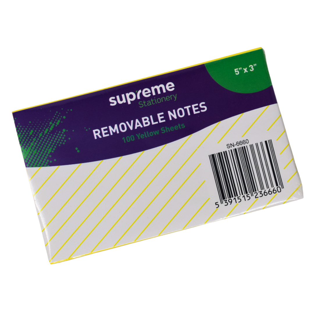 POST IT NOTE 125X75 PASTEL YEL (SN-6660)