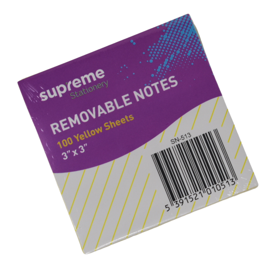 POST IT NOTE 75X75 YELLOW (SN-513)