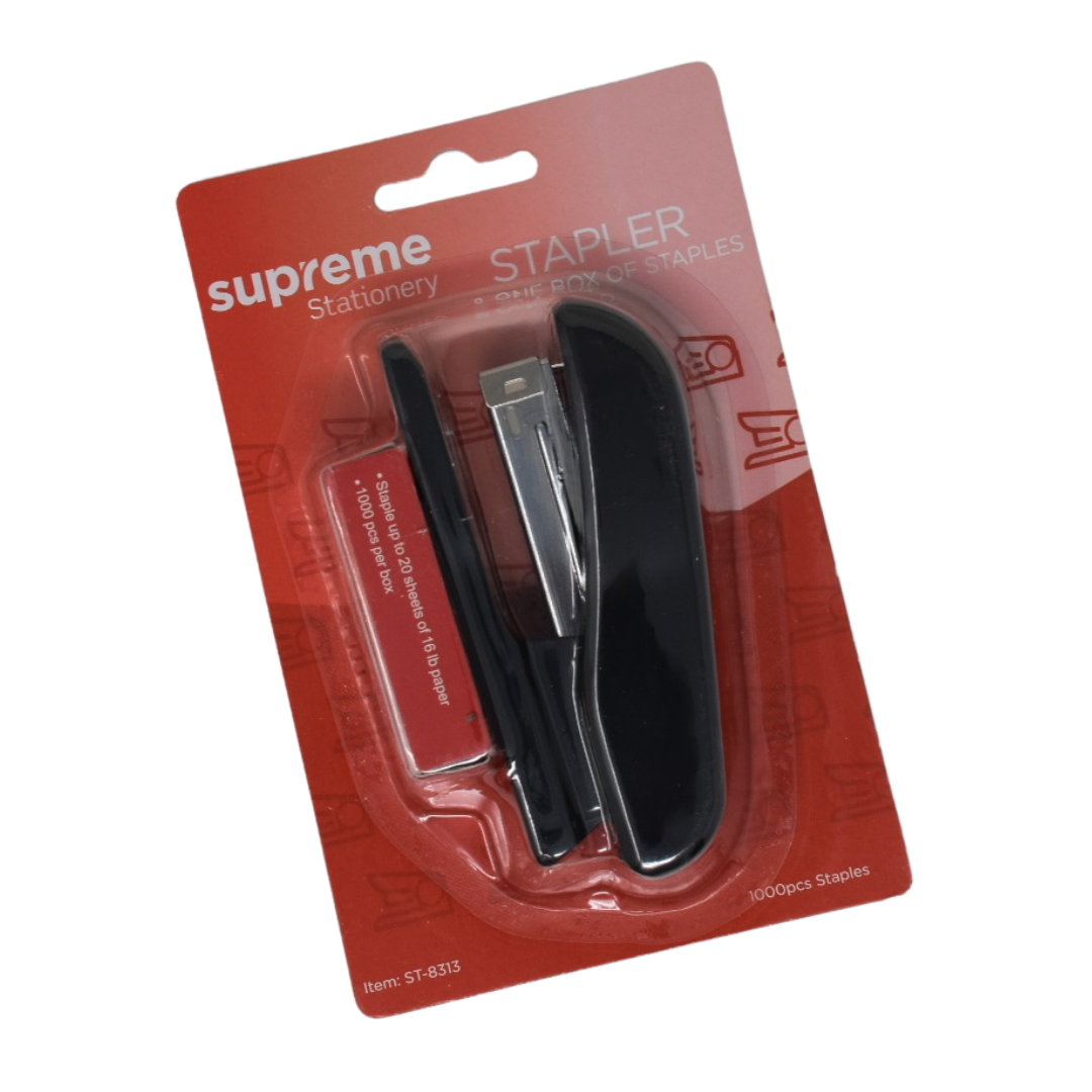 STAPLER & 1000 STAPLES 26/6 (ST-8313)