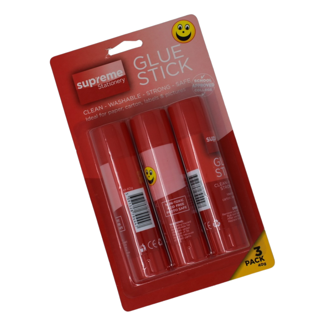 GLUE STICK 40G 3PK (GS-4447)