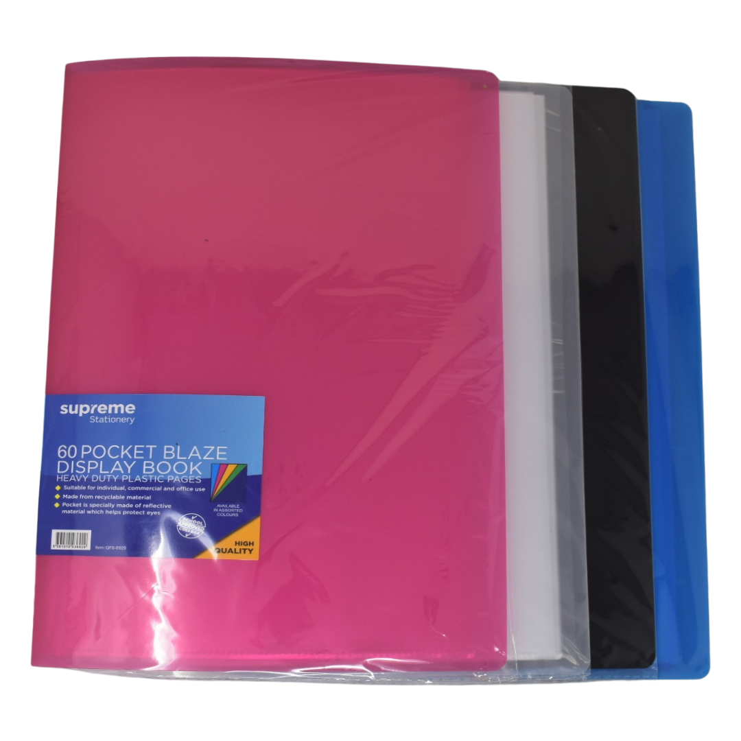 DISPLAY BOOK 60 POCKET ASST (QF6-6929)