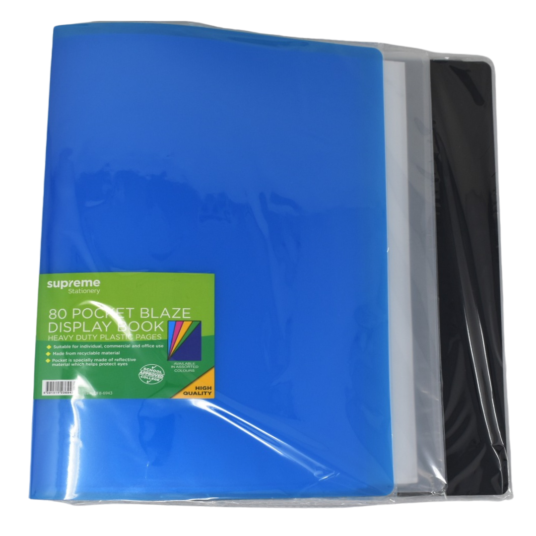 DISPLAY BOOK 80 POCKET ASST (QF8-6943)