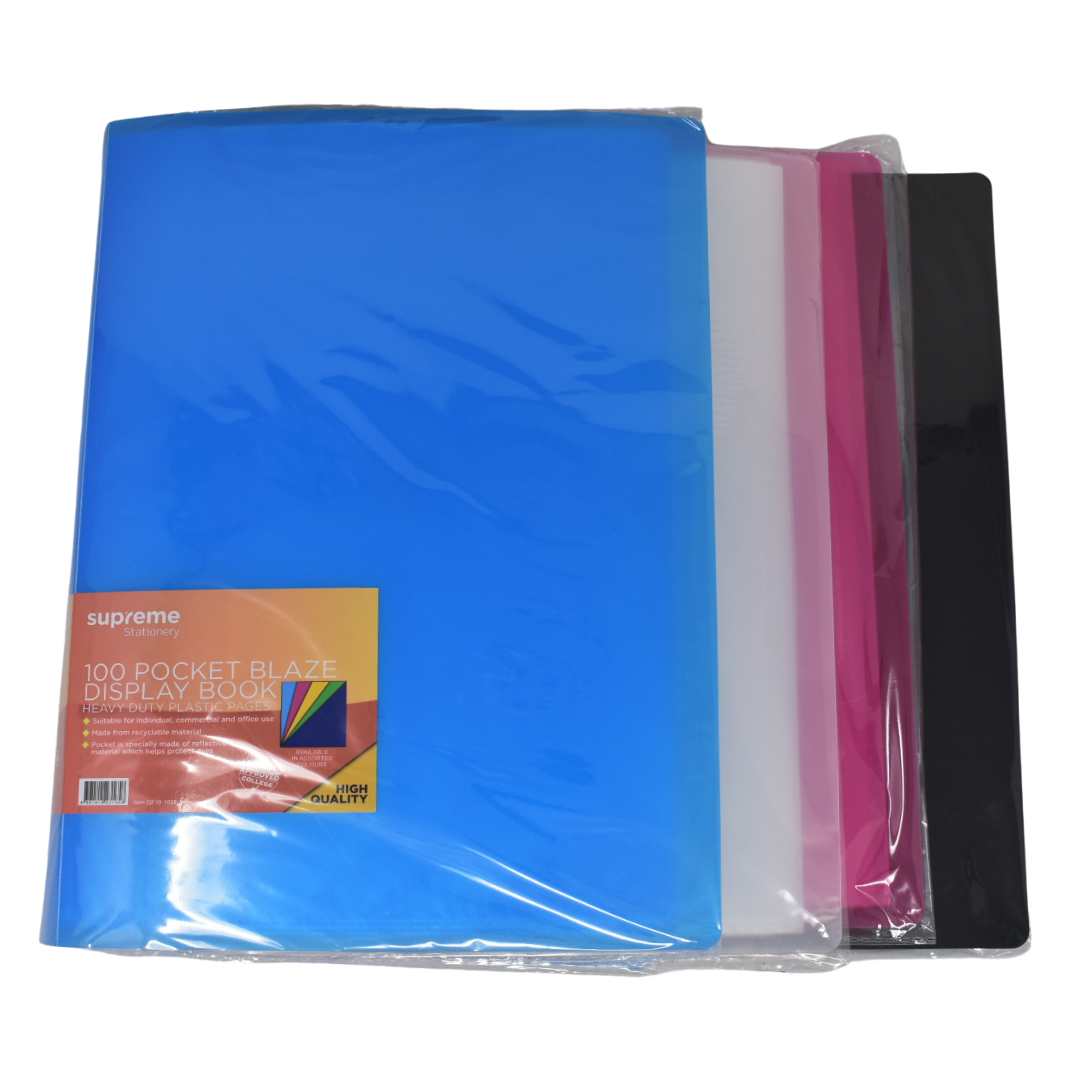 DISPLAY BOOK 100 POCKET ASST (QF10-1658)