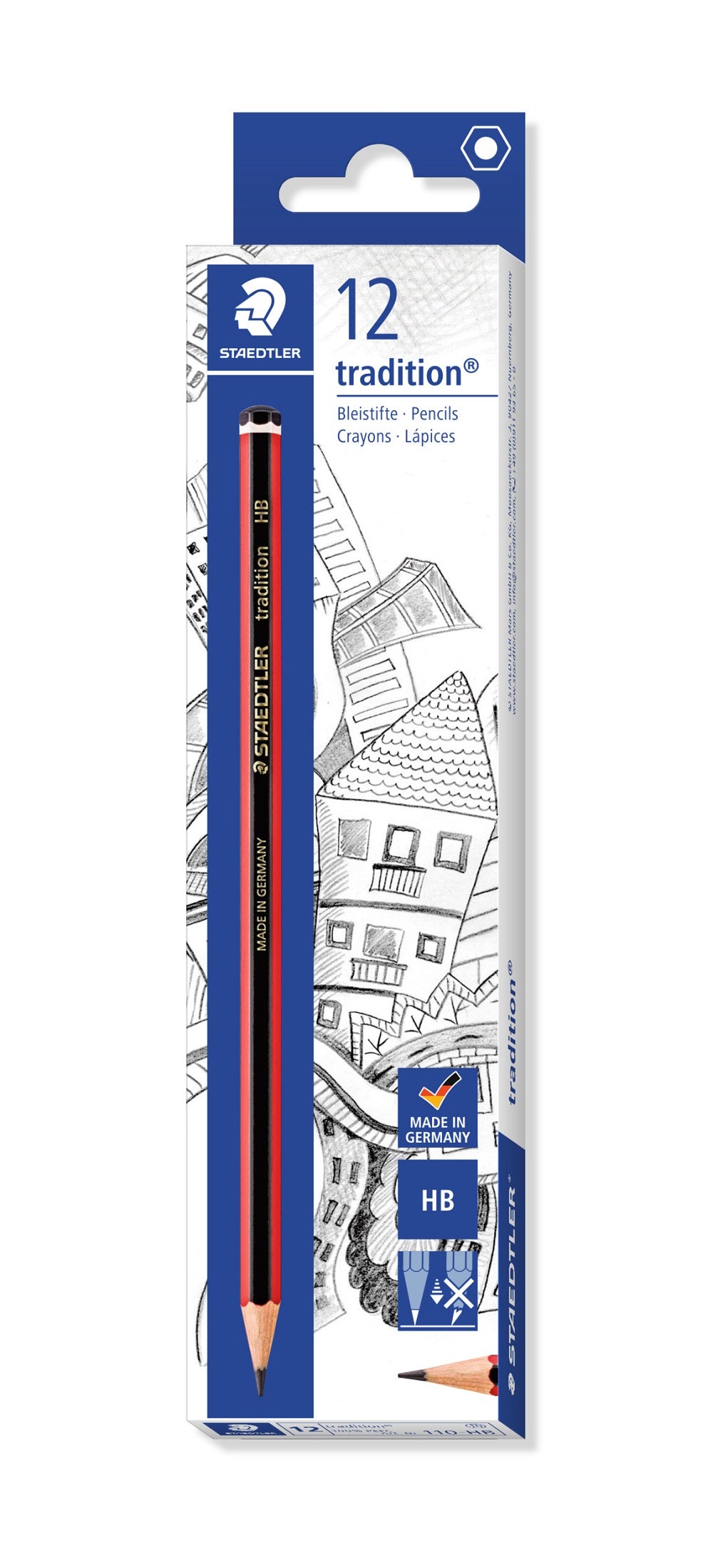 STAEDTLER HB PENCIL BOX 12 (110-HB)