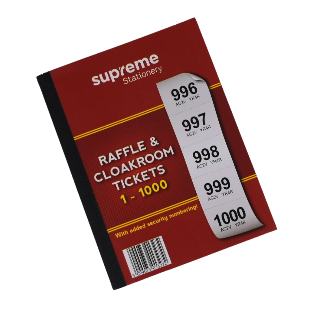 SUPREME RAFFLE TICKETS 1-1000 (61391)