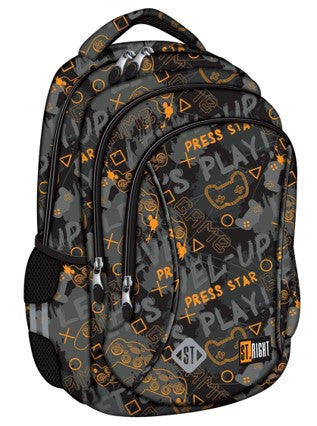 BACKPACK ST 15IN ORANGE GAMER PADS