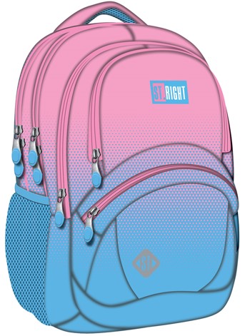 BACKPACK ST 17IN PINK BLUE GRAD (BP-05)