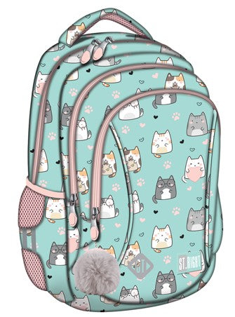 BACKPACK ST 15IN CHARMING CATS (BP-26)