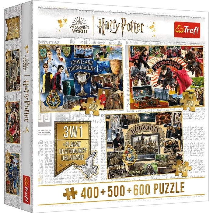TREFL 3IN1 JIGSAW HARRY POTTER (91827)