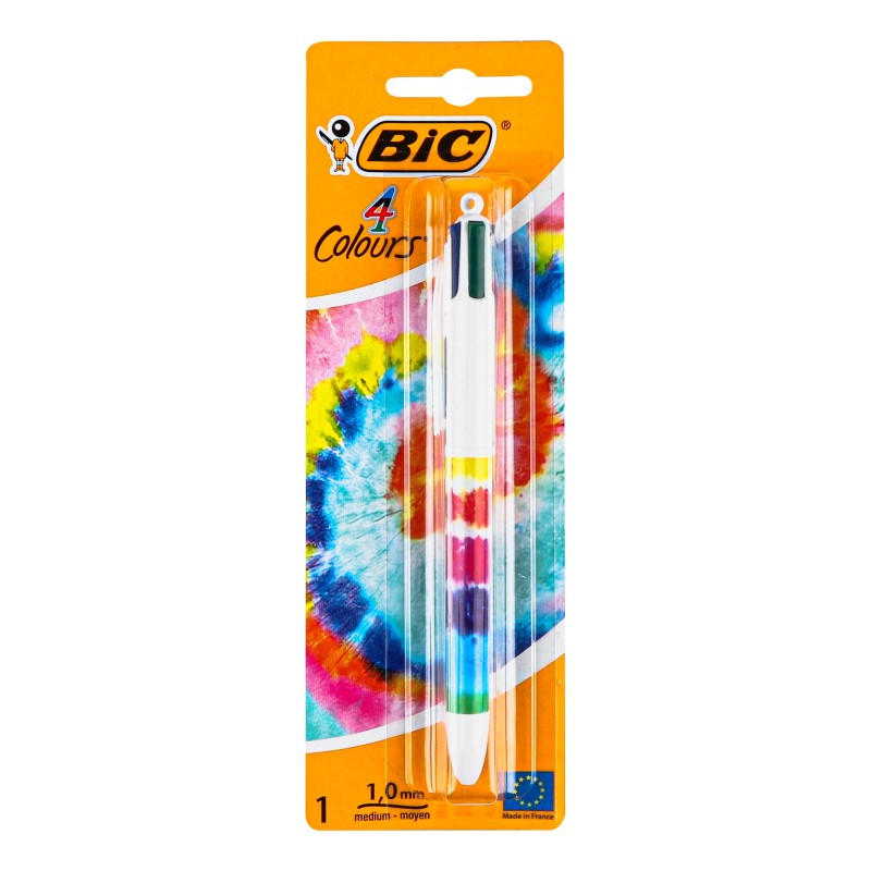 BIC TIE DYE 4 COLOUR PEN (304151)