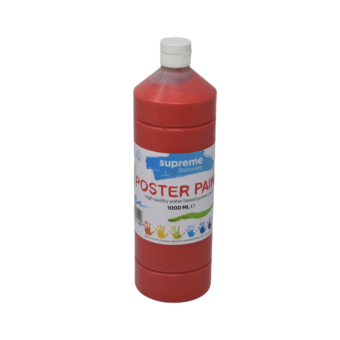 SUPREME 1000ML POST PAINT RED (PP1L-BRD)
