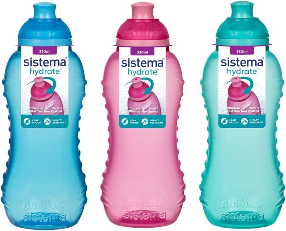 SISTEMA 330ML SQUEEZE BOTTLE (78022)