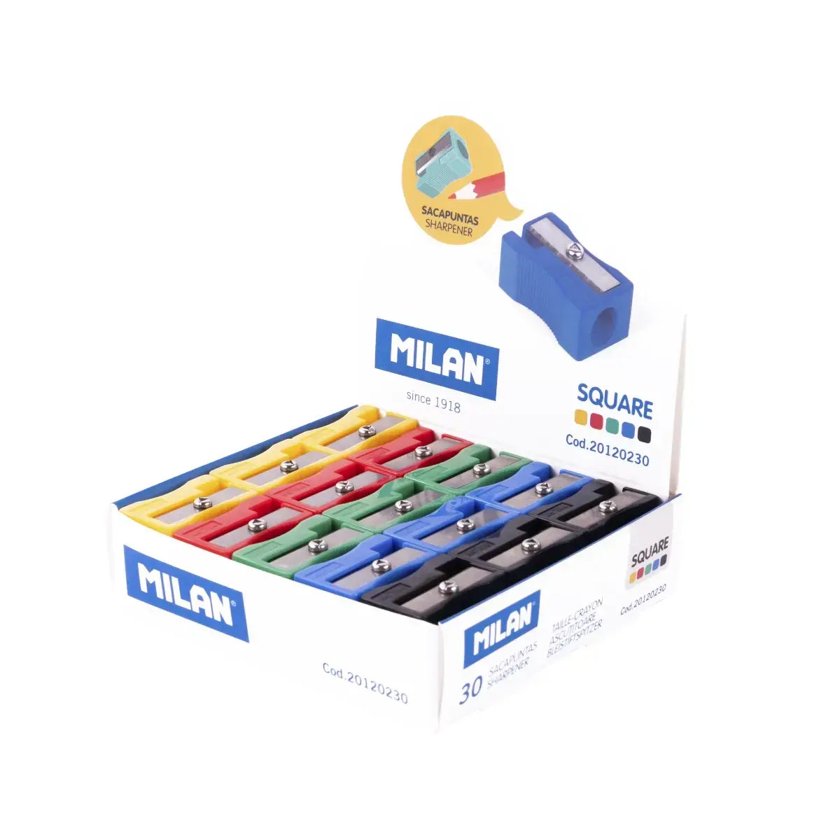 MILAN BASIC SHARPENER BOX 30 (20120230)