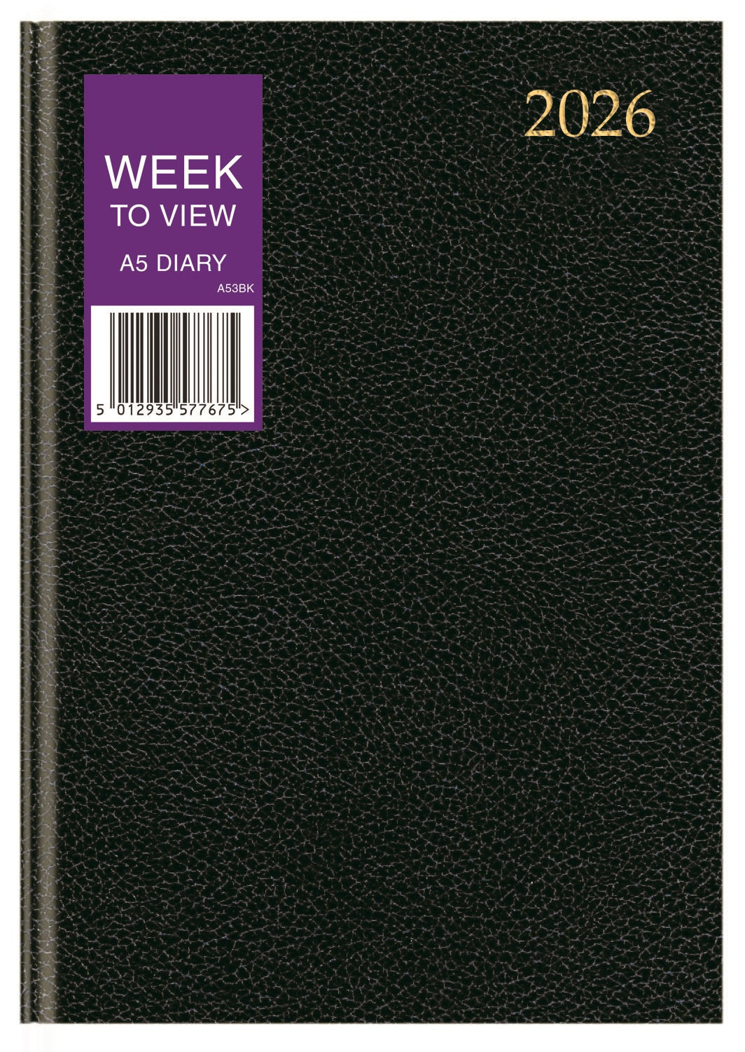 DIARY 2026 A5 WEEK TO VIEW AST (26-TA53)