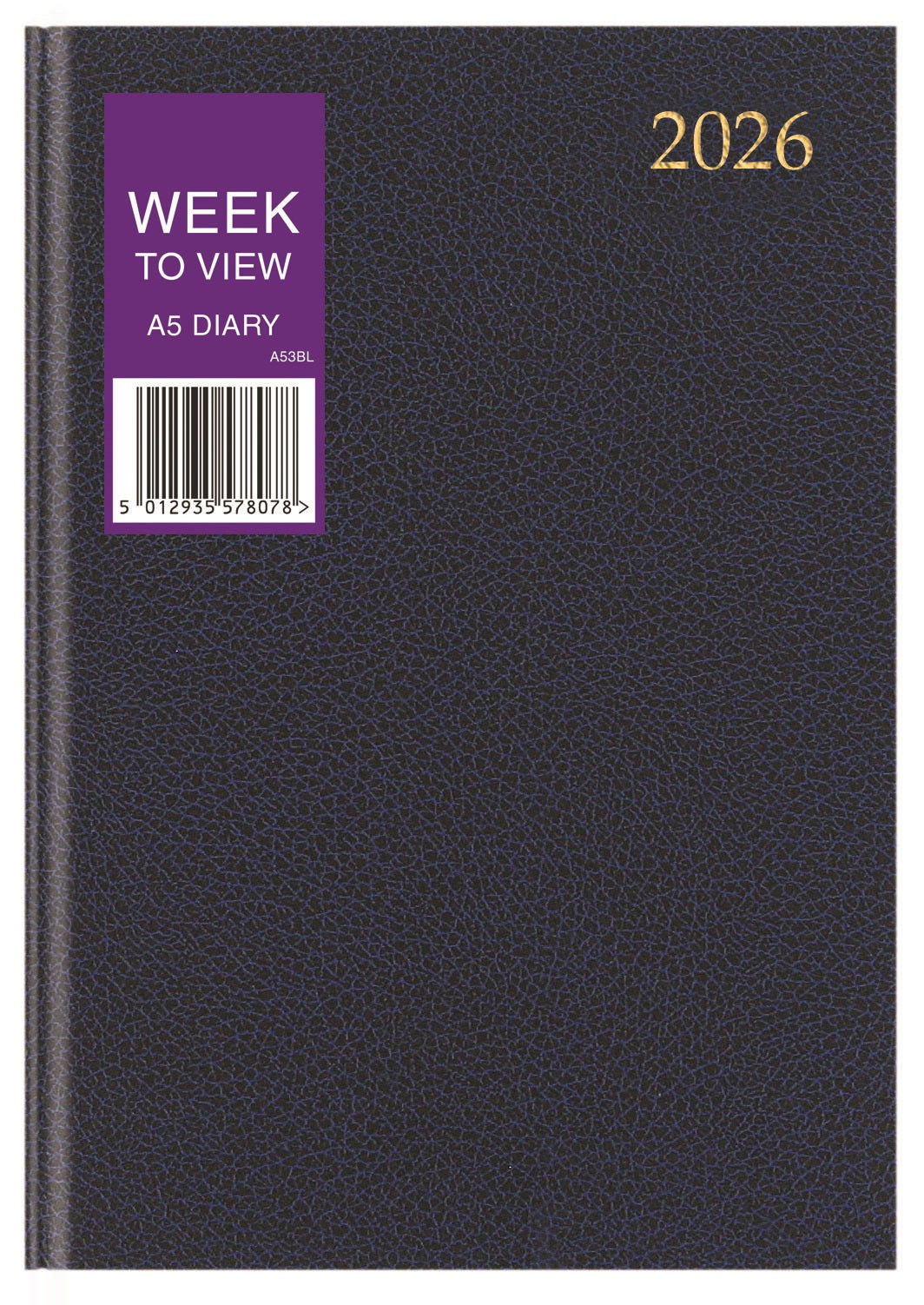 DIARY 2026 A5 WEEK TO VIEW AST (26-TA53)