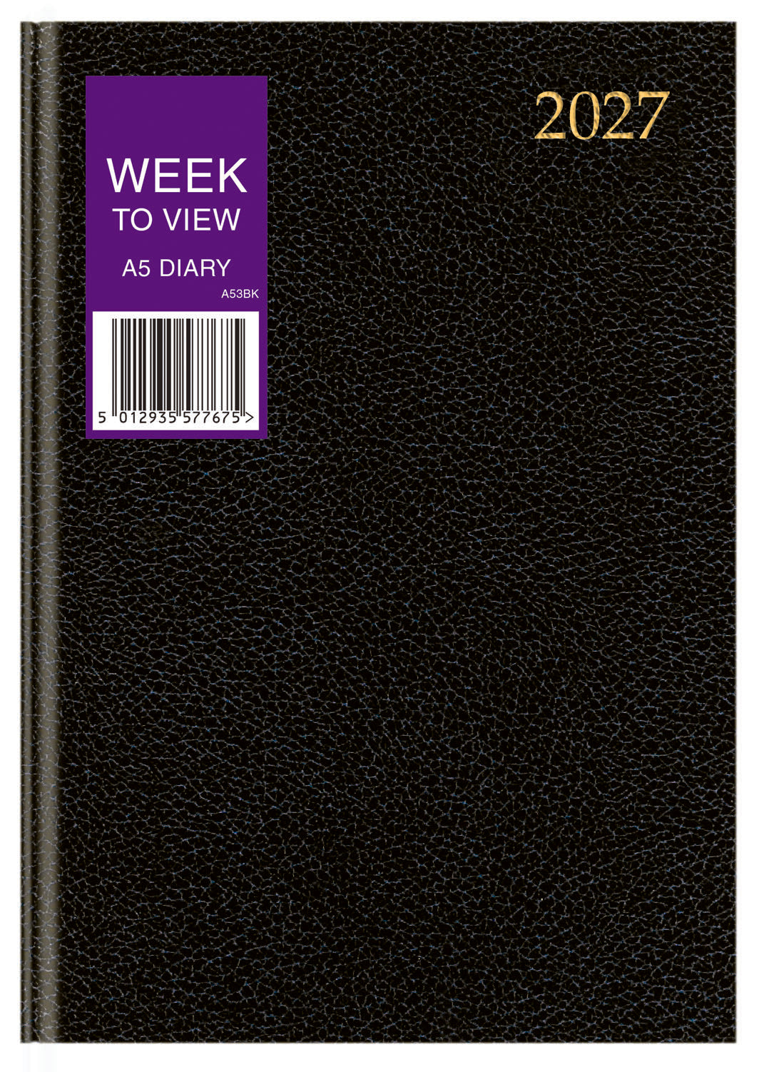DIARY 2027 A5 WEEK TO VIEW AST (27-TA53)