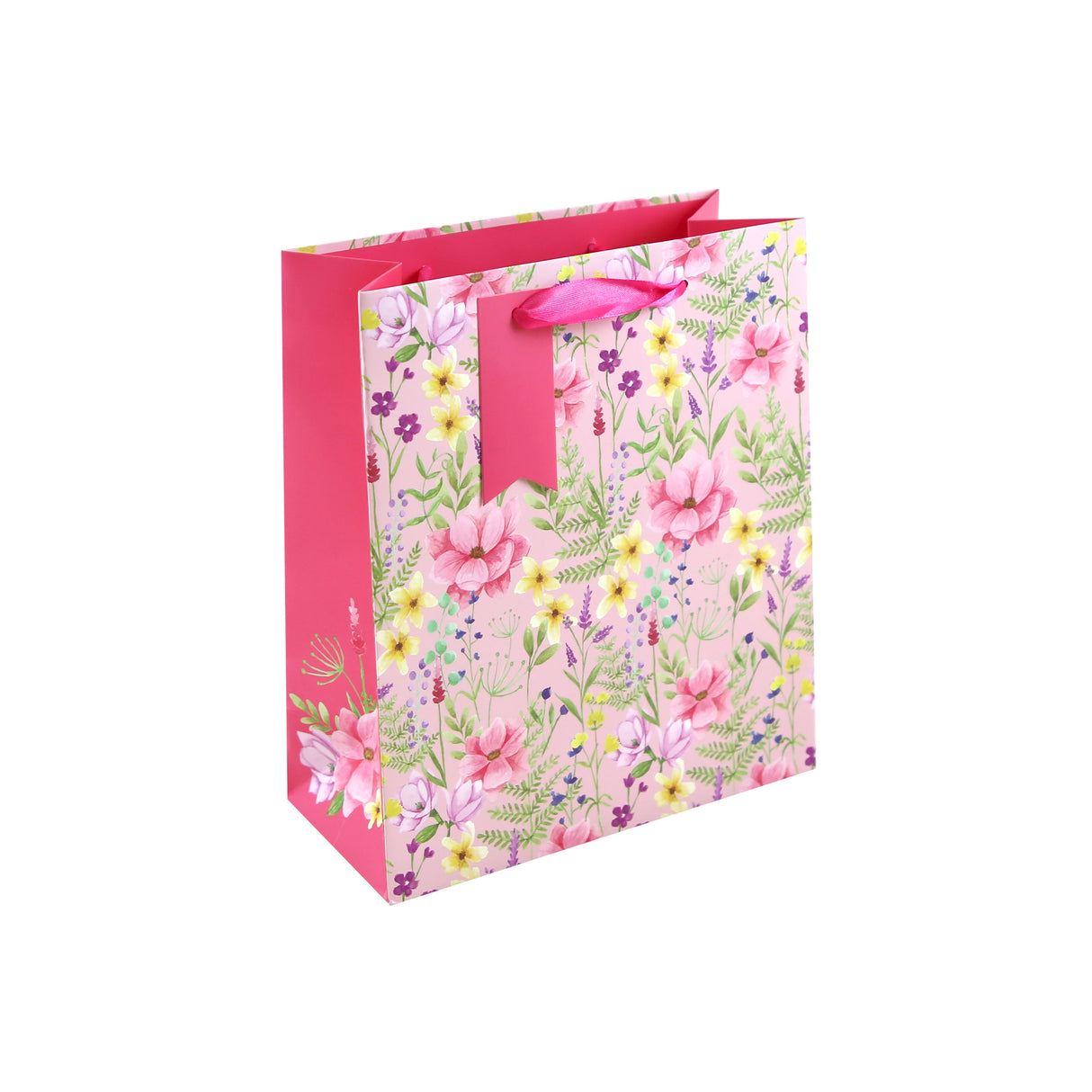 GIFT BAG FLORAL MEDIUM (34819-3C)