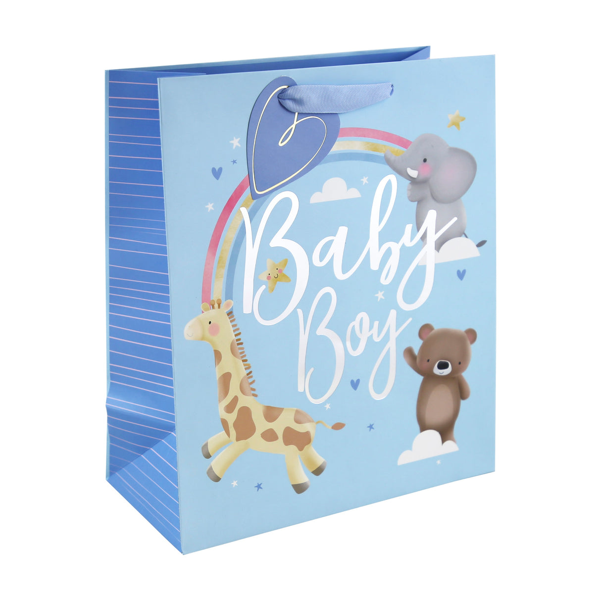 GIFT BAG FSC BABY BOY LRG (35389-2C)