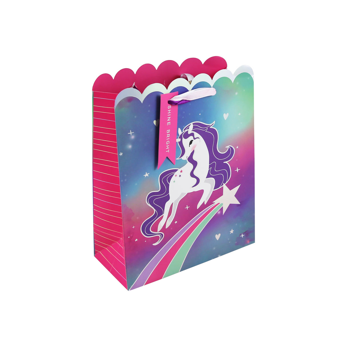GIFT BAG UNICORN MEDIUM (35392-3C)