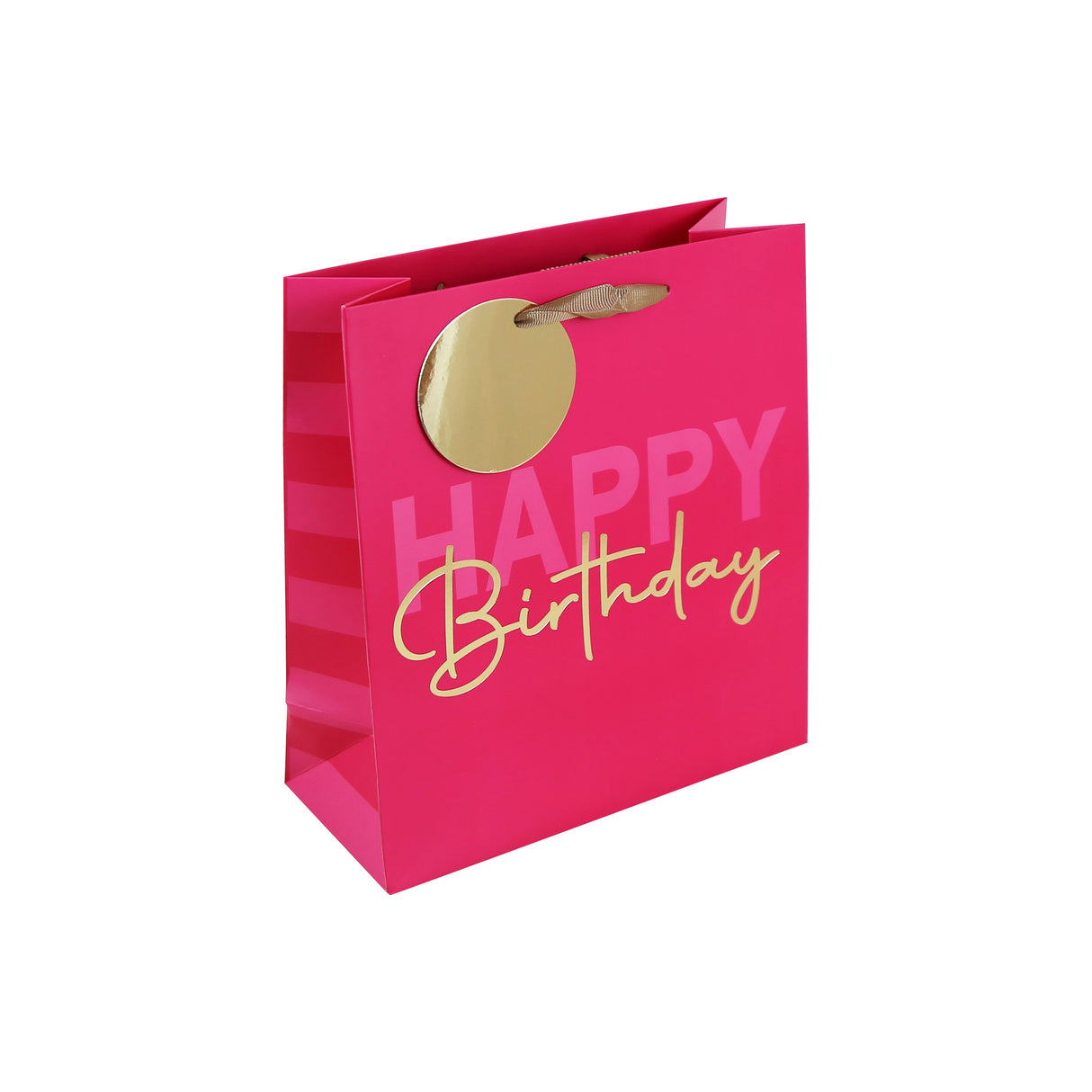 GIFT BAG HAPPY BIRTHDAY MED P (35398-3C)