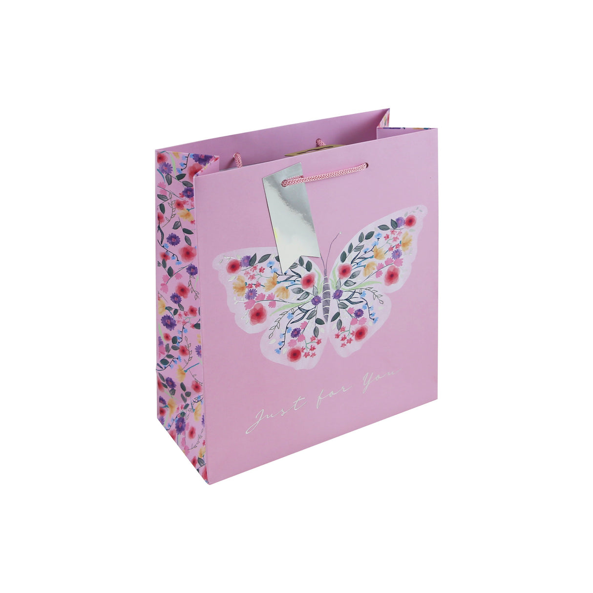 GIFT BAG BUTTERFLY MEDIUM (35465-3C)