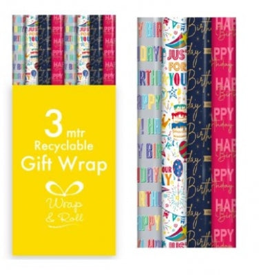 GIFTWRAP BIRTHDAY 3M CDU 49 (35579-GWC)