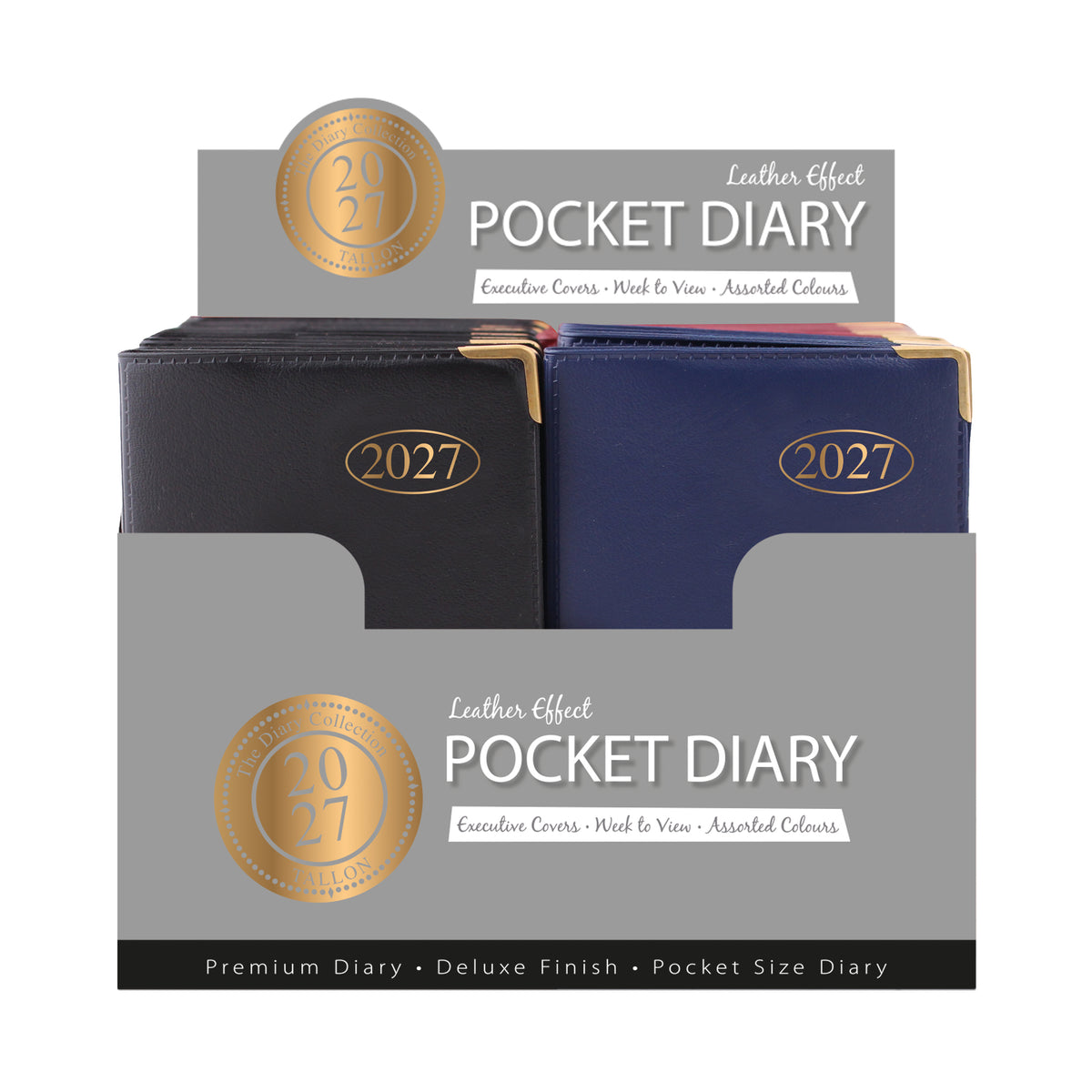 DIARY 2027 POCKET MET CRN CDU (8393081)