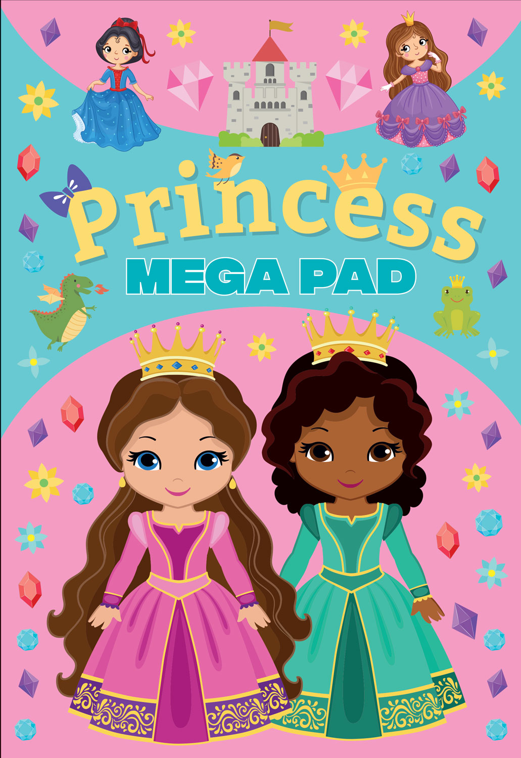 PRINCESS MEGA PAD COLOUR BK (3670/PRSU)