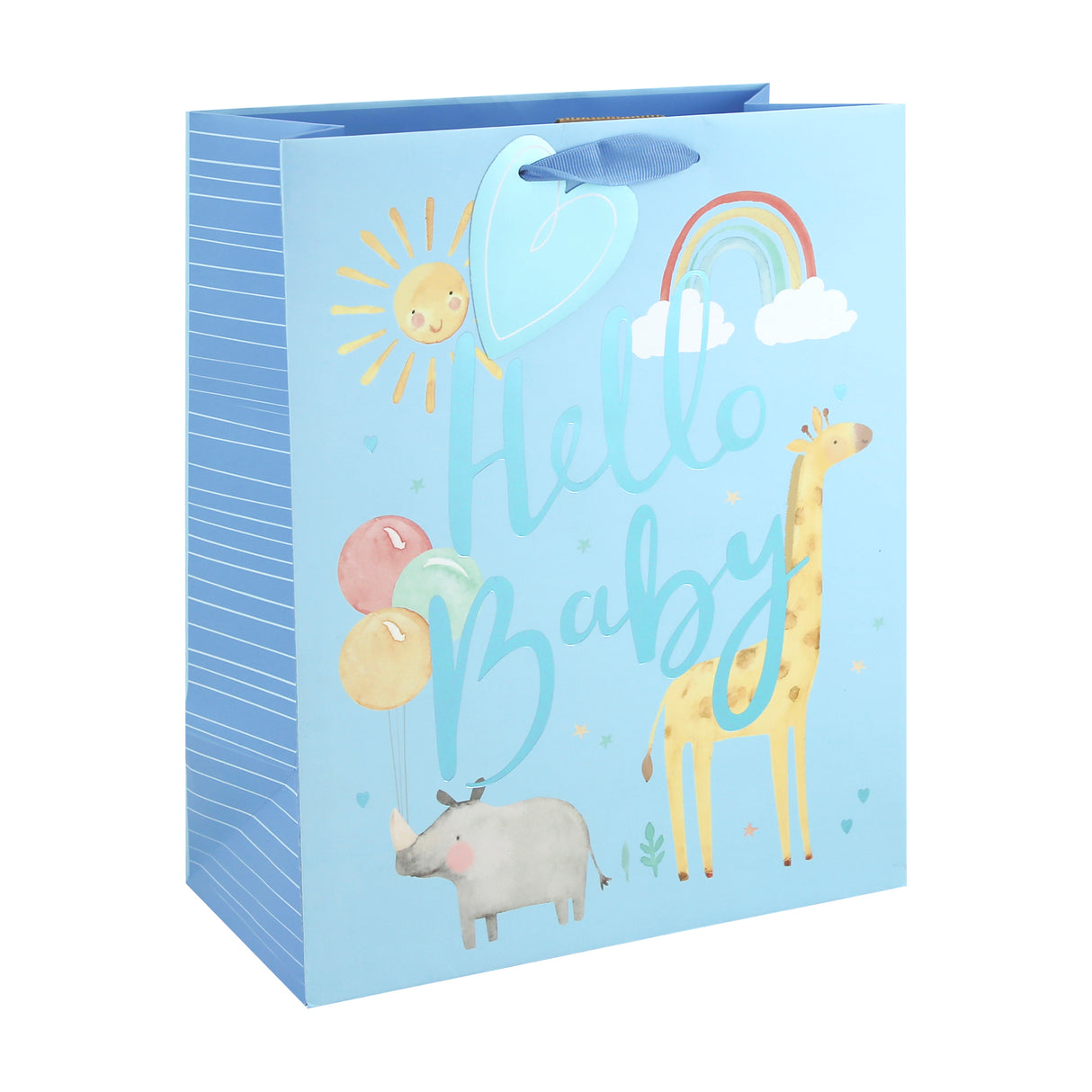 GIFT BAG BABY BOY LARGE (36887-2C)