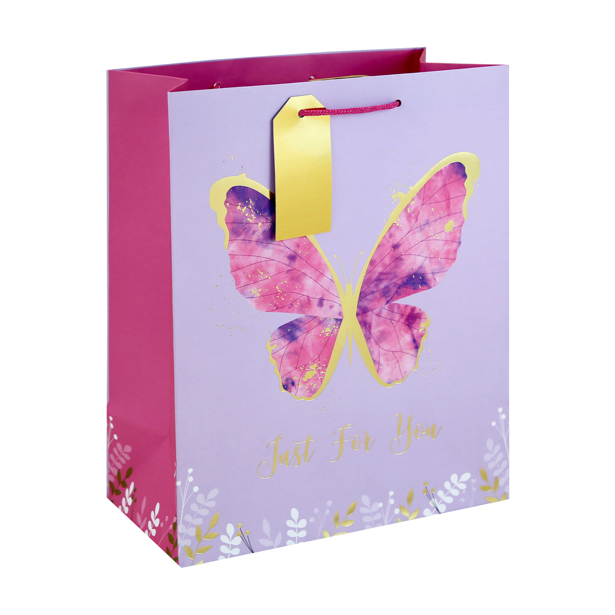 GIFT BAG BUTTERFLY LARGE (36965-2C)