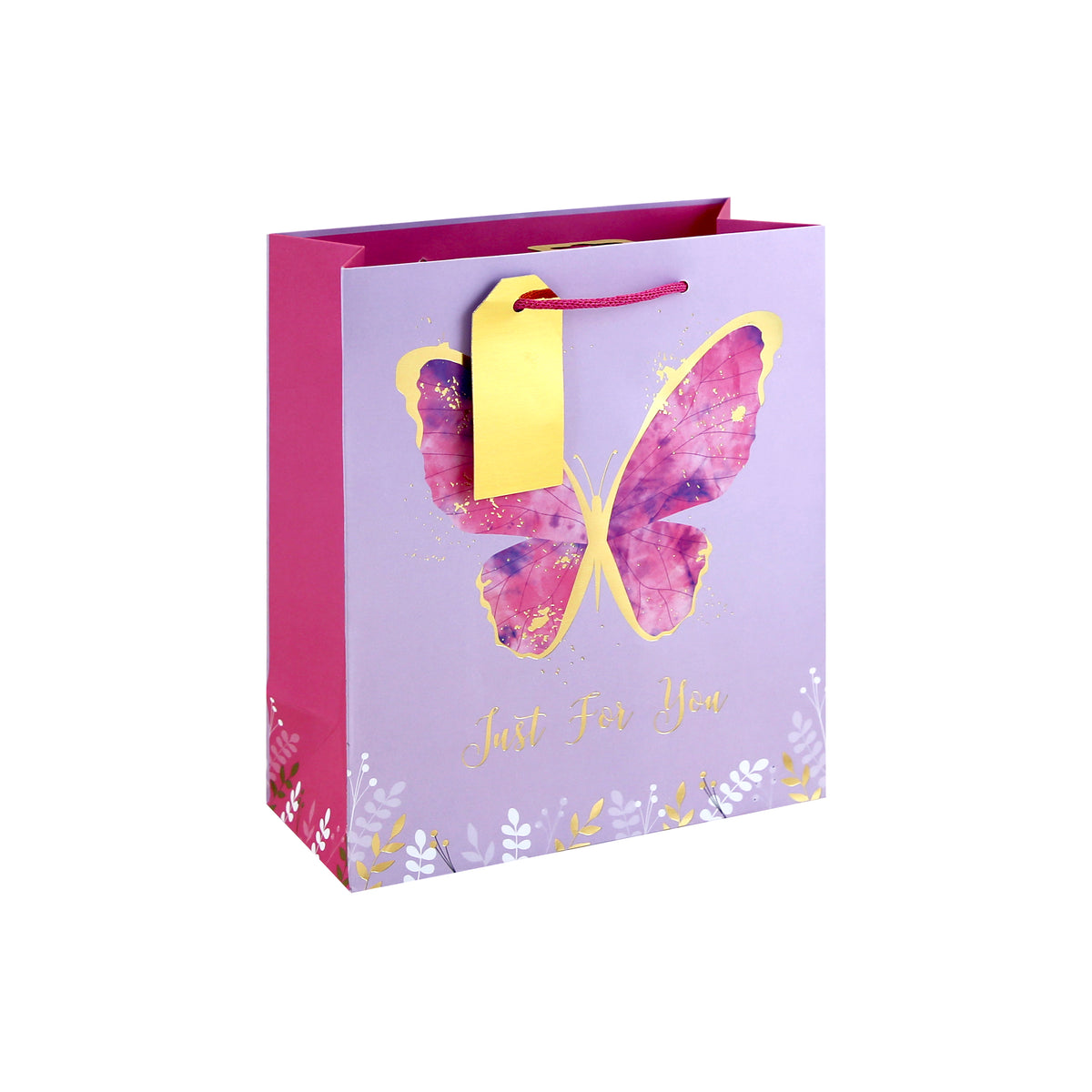 GIFT BAG BUTTERFLY MEDIUM (36965-3C)