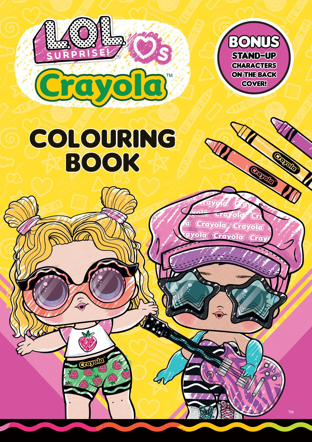 LOL CRAYOLA COLOURING BOOK (3724/LOLCCB)