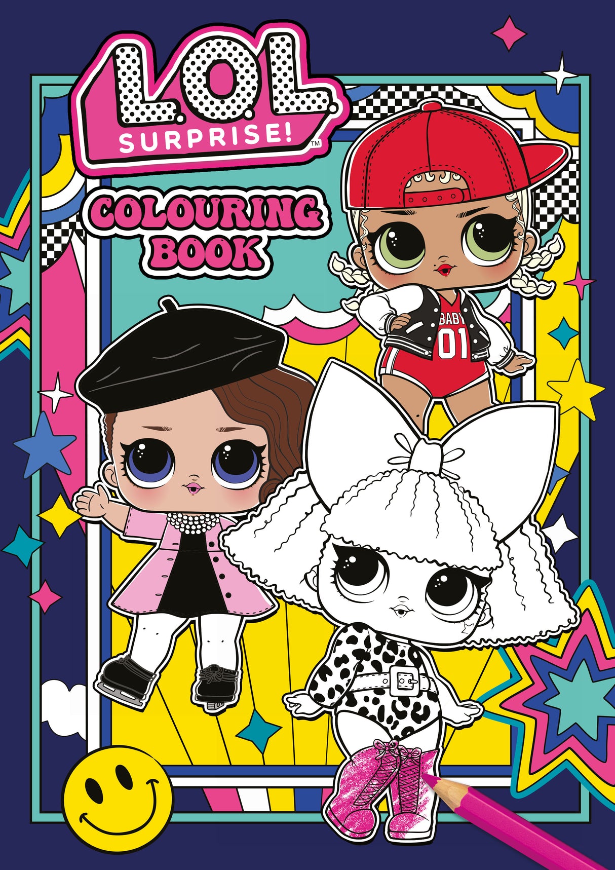 LOL SURPRISE COLOURING BOOK (3963/LOLCB)