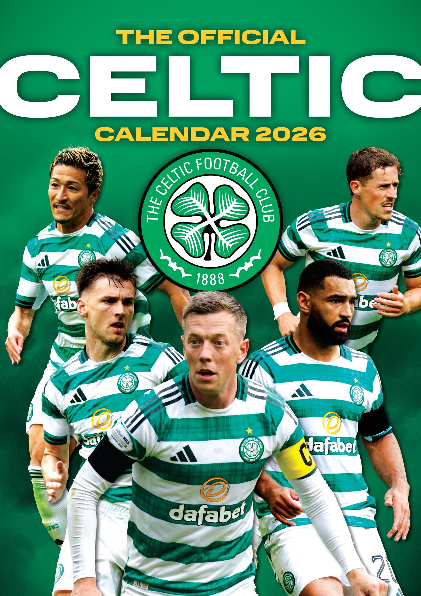 CELTIC FC 2026 A3 CALENDAR (8084) – Reach Stationery