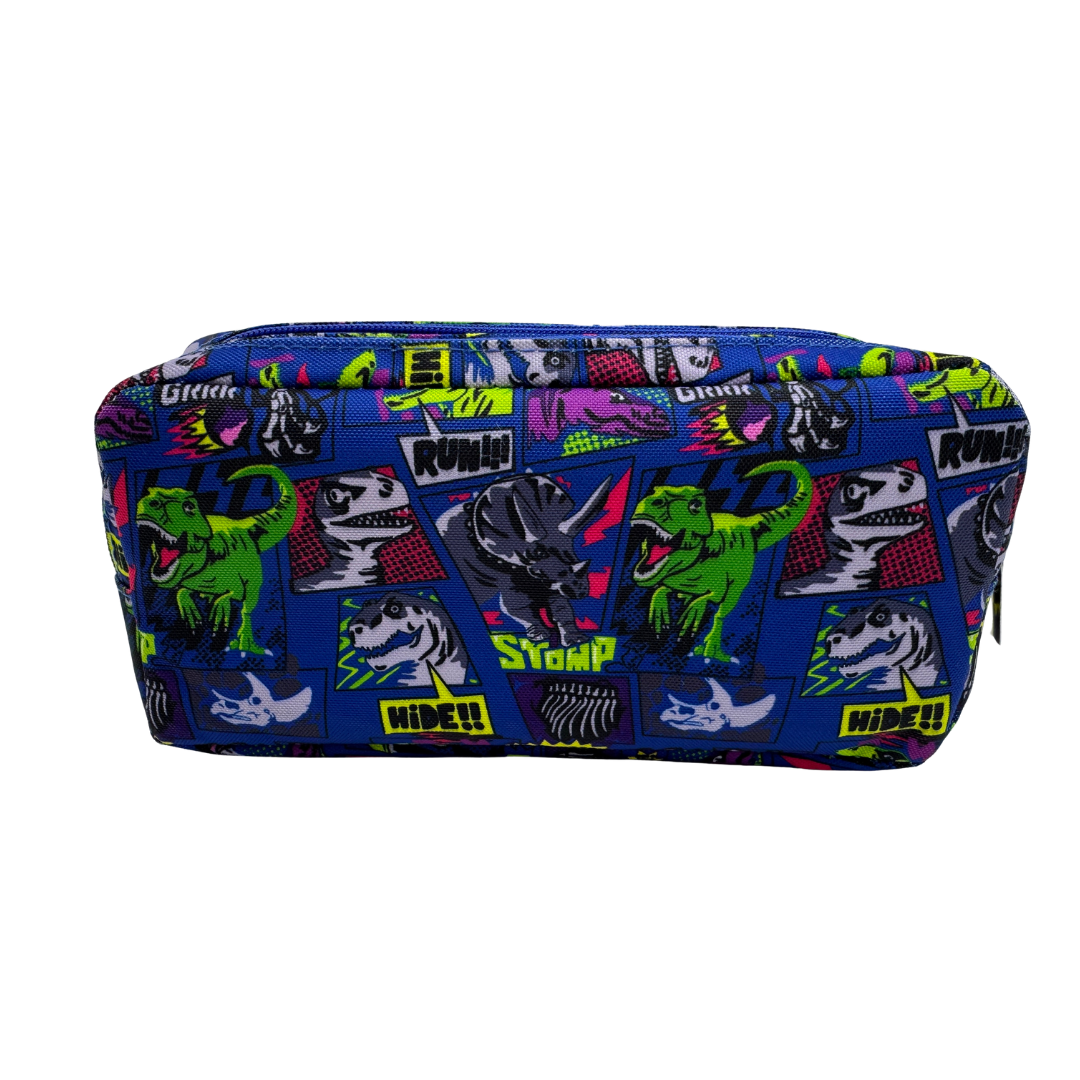 DOUBLE PENCIL CASE DINO STOMP (PC-5661)