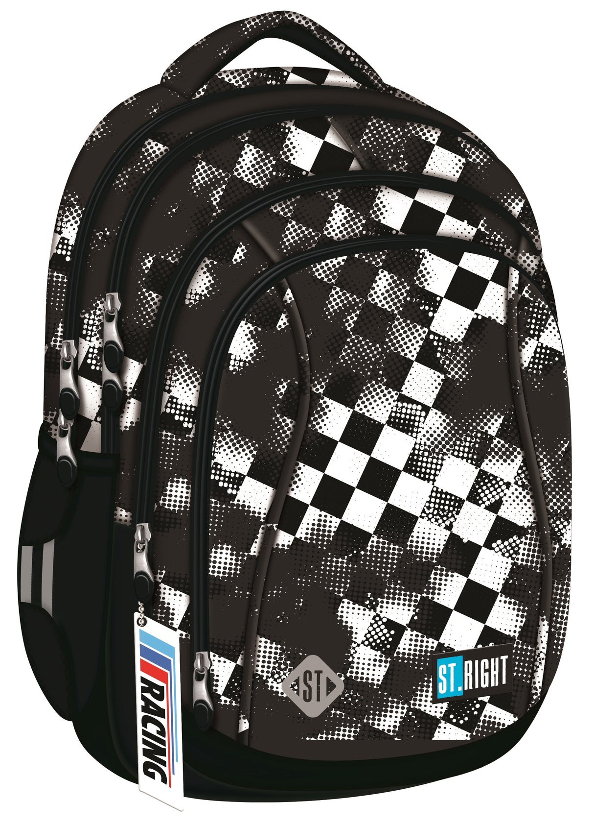 BACKPACK ST 17IN RACE CHECK (BP04)