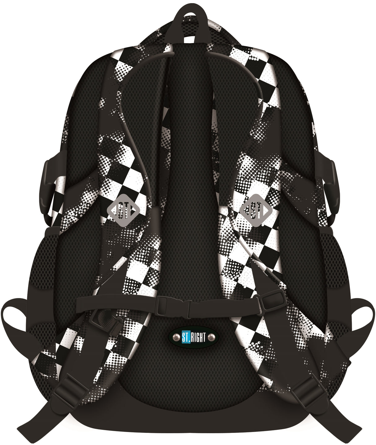 BACKPACK ST 17IN RACE CHECK (BP04)