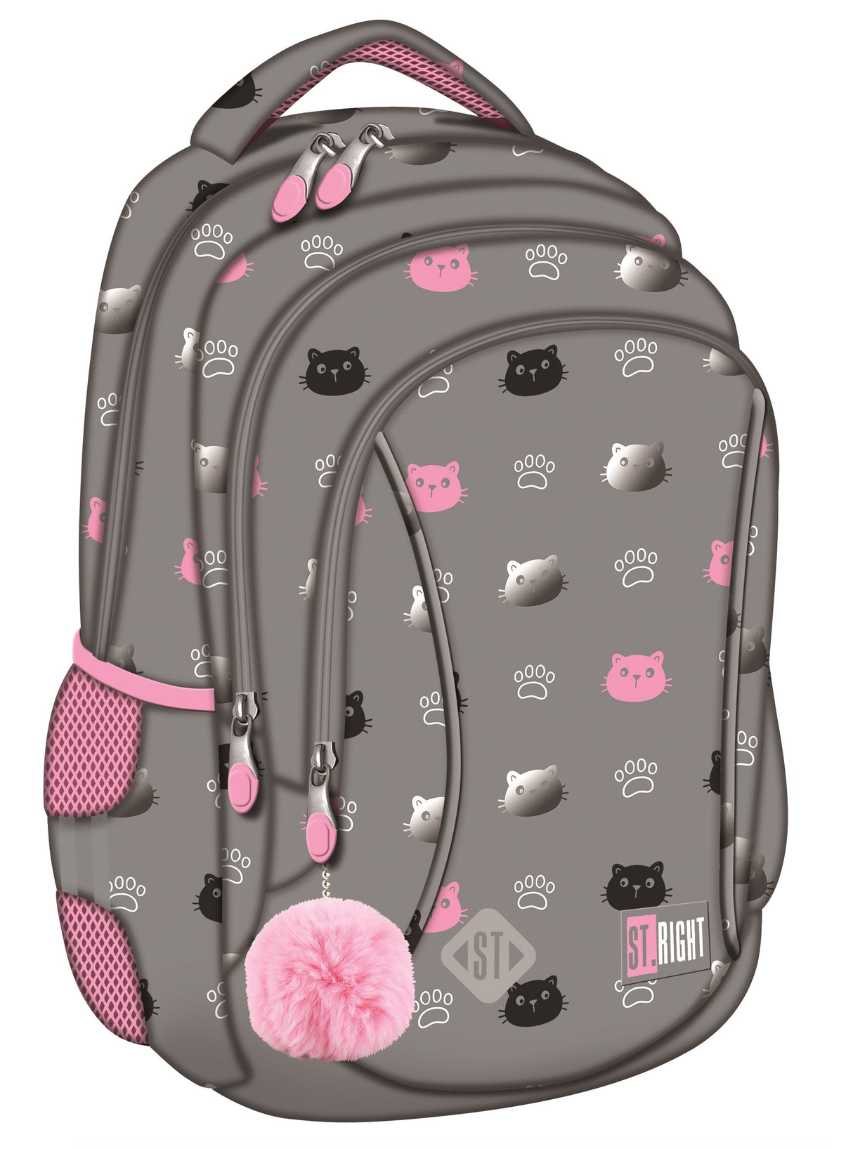 BACKPACK ST 15IN KITTY PAW (BP26)