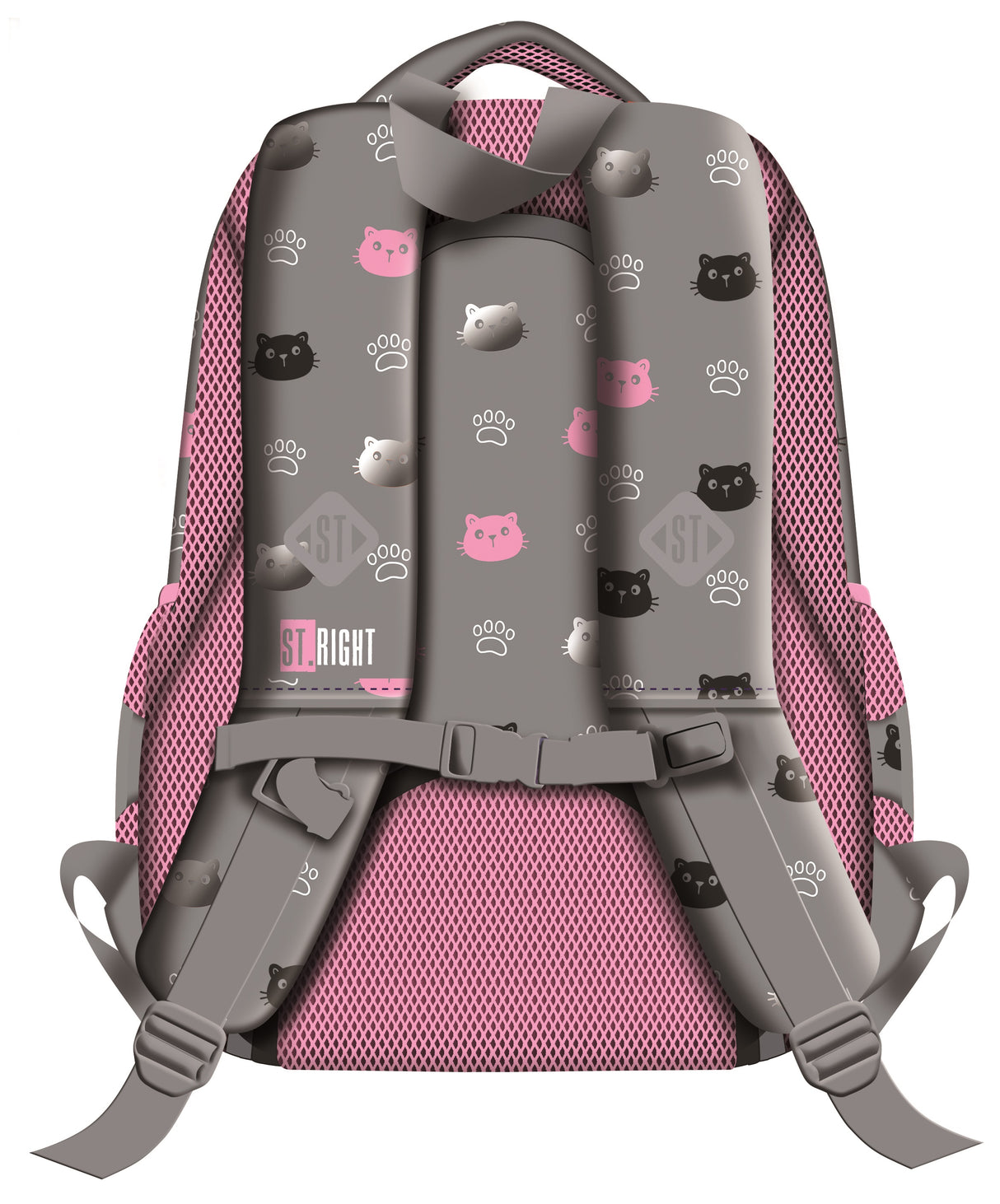 BACKPACK ST 15IN KITTY PAW (BP26)