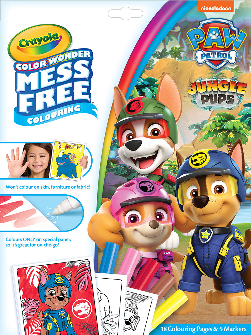 CRAYOLA COLOUR WONDER PAW PATRL (921635)