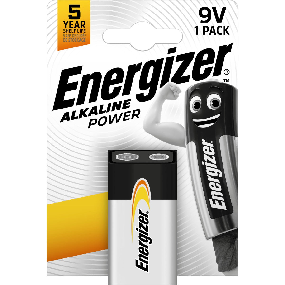 ENERGIZER BATTERY MAX 9V (10297)