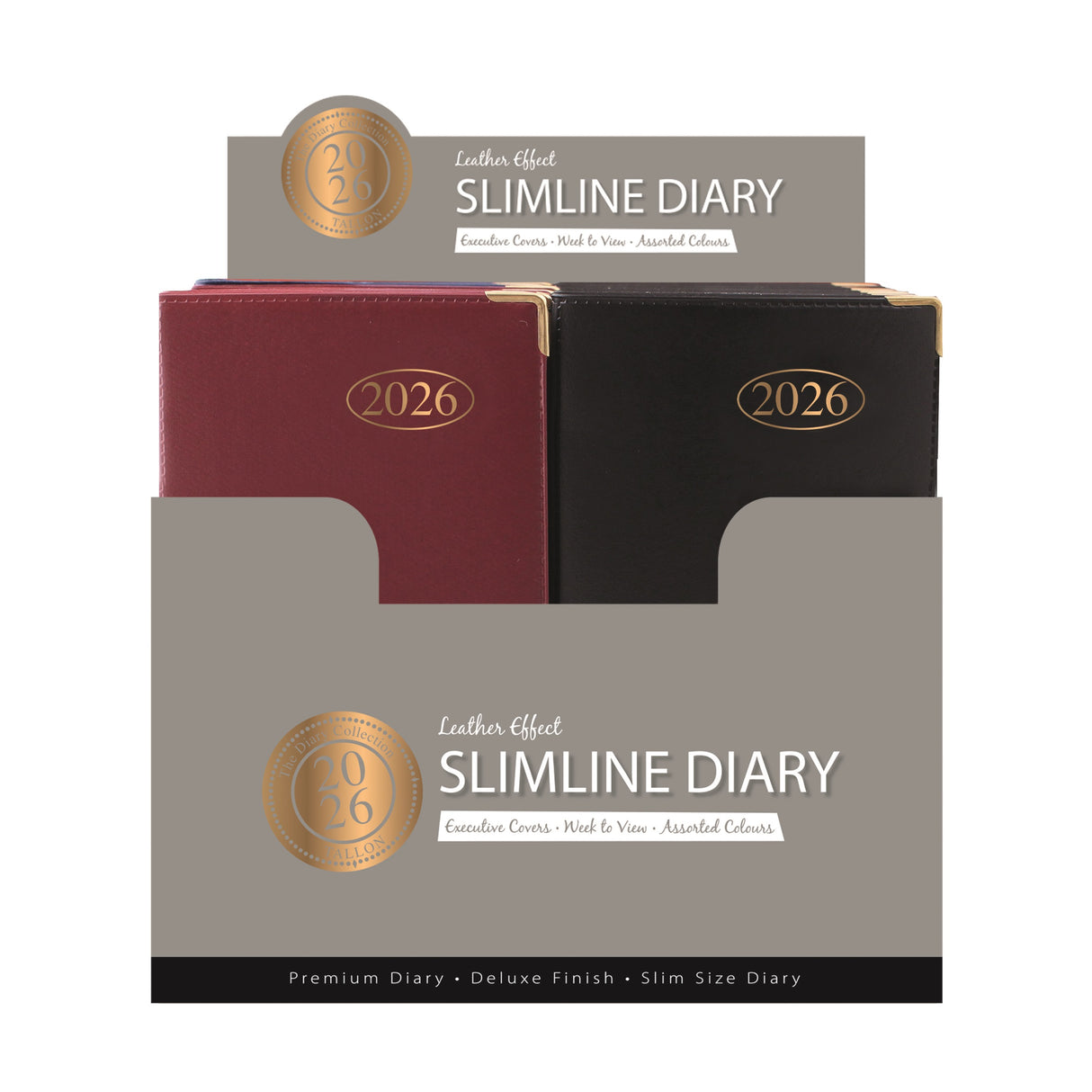 DIARY 2026 SLIM WTV MET CR CDU (8393079)