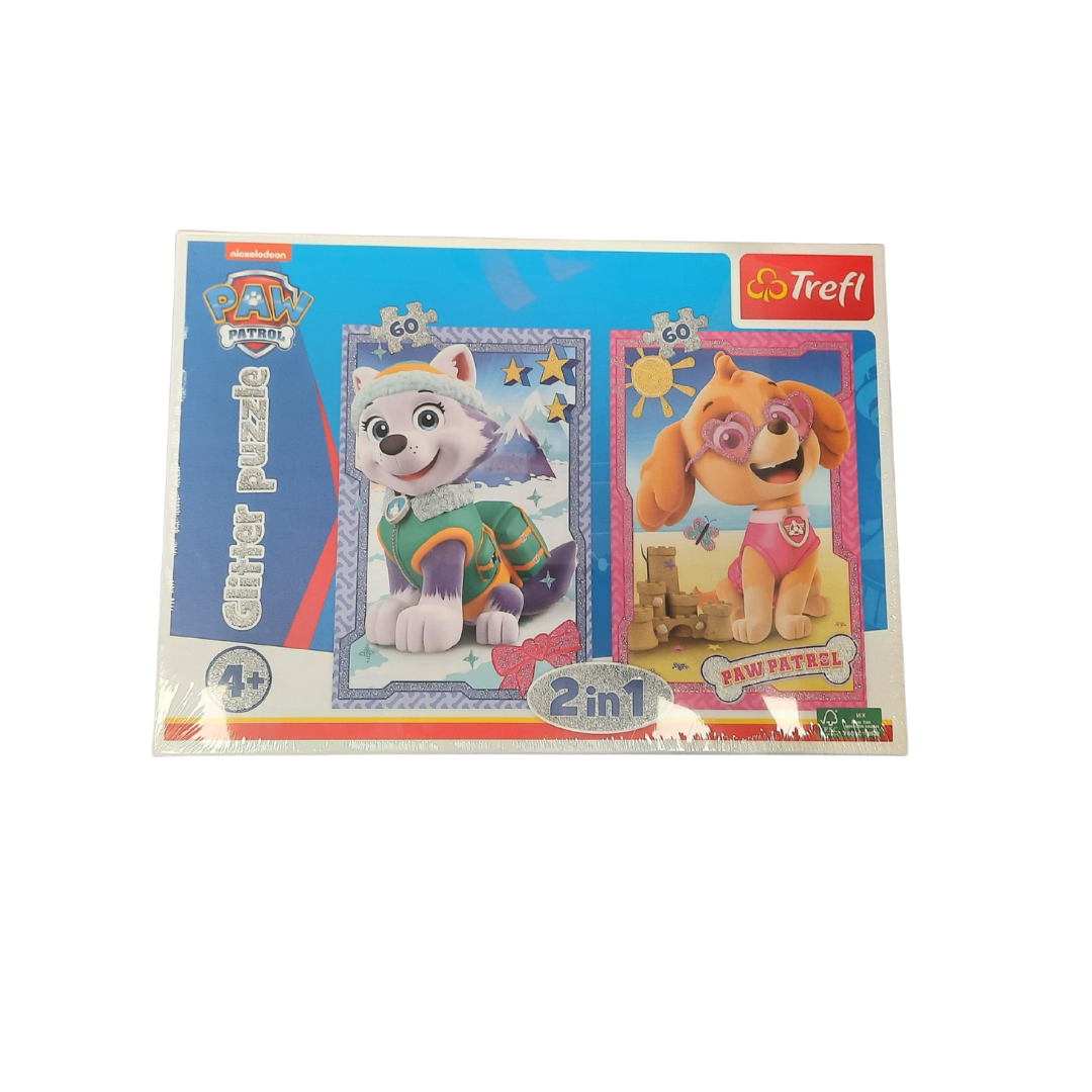 TREFL 2IN1 GLIT JIGSAW PAW PATROL(93144)