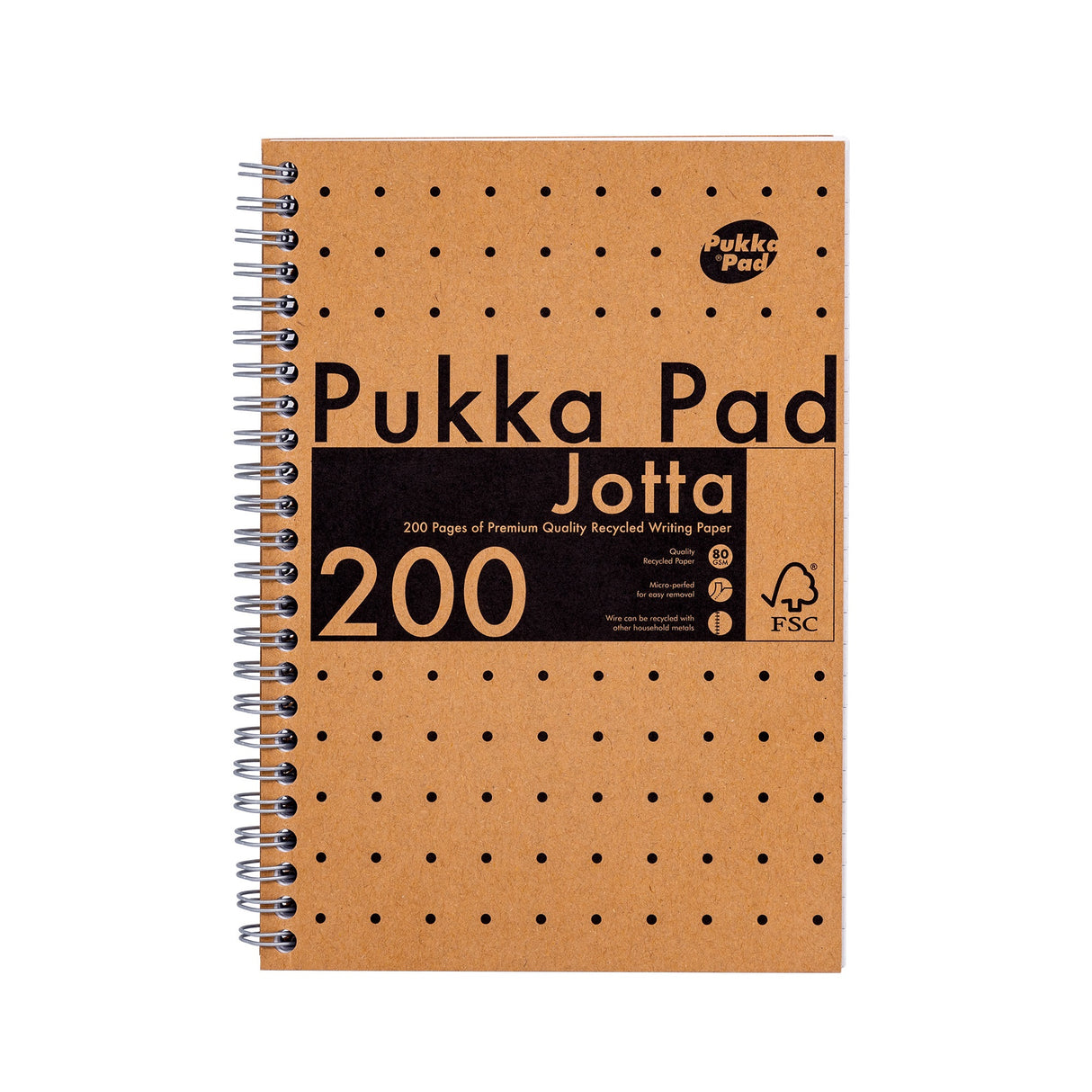 PUKKA KRAFT A5 JOTTA P 200 (9567-KRAB&M)